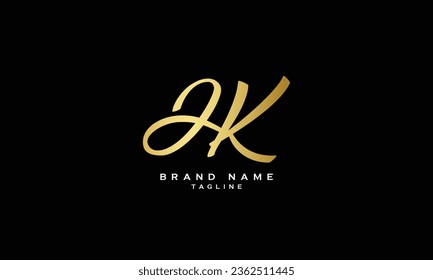 AHK, AKH, HAK, HKA, KHA, KAH, HK, KH, Abstract initial monogram letter alphabet logo design