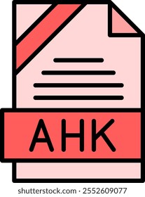 AHK Filled Style Icon Design