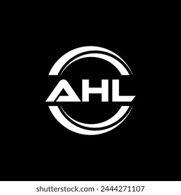 AHL Letter Logo Design, Inspiration for a Unique Identity. Modern Elegance and Creative Design. Watermark Your Success with the Striking this Logo.