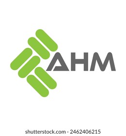 AHM letter logo vector design, AHM simple and modern logo. AHM luxurious alphabet design