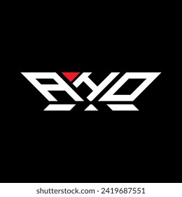 AHO letter logo vector design, AHO simple and modern logo. AHO luxurious alphabet design  