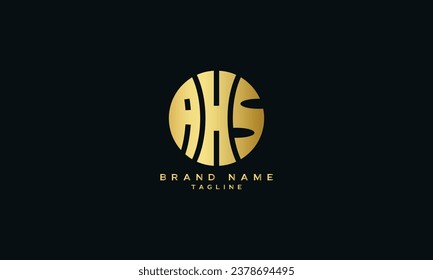 AHS, ASH, HAS, HSA, SHA, SAH, Resumen del diseño inicial del logotipo de la letra monograma