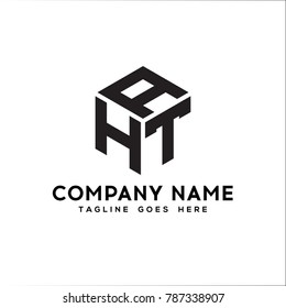 AHT Letter logo template