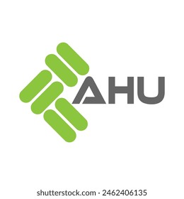 AHU letter logo vector design, AHU simple and modern logo. AHU luxurious alphabet design