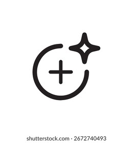AI add generate icon design