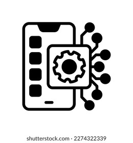 AI Applications icon in vector. Logotype