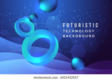 AI or Artificial intelligence digital technology futuristic circuit digital. Abstract futuristic curve digital line design.Modern futuristic design.Digital pattern technology.Vector illustration.