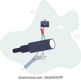 A IA, a inteligência artificial ajuda o sucesso empresarial, o futuro da IA trabalhando com a humanidade, a automação robótica ou o apoio à inovação, o apoio empresarial. a vida dos personagens .