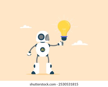 AI artificial intelligence technology to think and advice new ideas