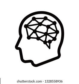 AI ( arttificial intelligence) / innovation technology icon