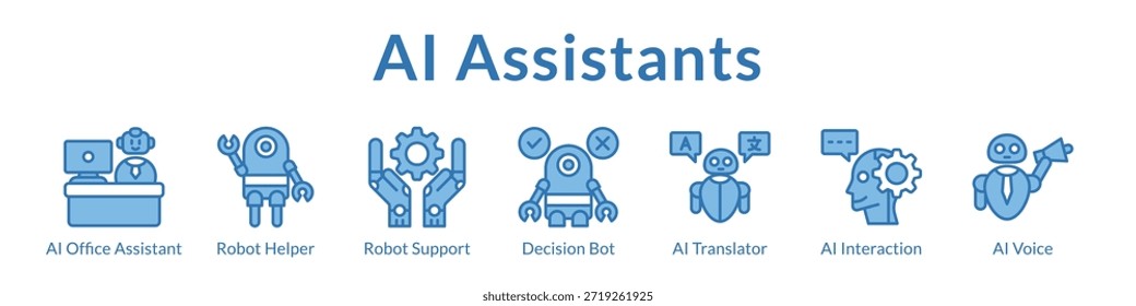Plataforma de assistentes de IA com ajudantes virtuais Chatbots Voice Recognition Translation Services e automação da produtividade