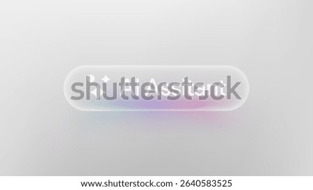 AI Assitant button. Rewrite prompt pushbutton. Generate artificial intelligence toggle. LLM magic stars logo. Machine learning text generator. Chatbot assistant. UI design. Vector illustration. 