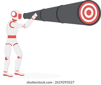 AI as an auxiliary tool to help humans predict business goals.

