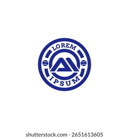AI Baseball Logo Sport Vector