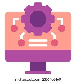 AI for Beginners object illustration icon