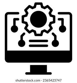 AI for Beginners object illustration icon
