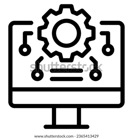 AI for Beginners object illustration icon