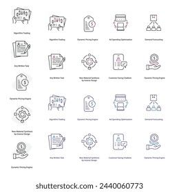 AI Bias Awareness Vector Iconography Promoting Fair and Equitable Use