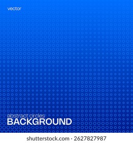 Ai blue tech abstract technology background with circles and cyber tech vibes, ideal for web banners and hi-tech concepts.