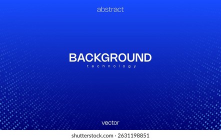 Ai blue tech abstrakte Technologie Hintergrund mit Kreisen und Cyber-Tech-Vibes, ideal für Web-Banner und Hi-Tech-Konzepte.