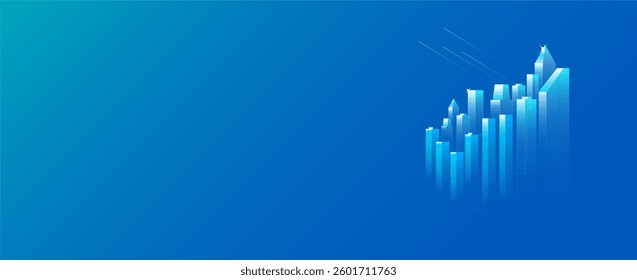 ai building city technology smart digital tech concept future 3d architecture iot vector infrastructure home background industry artificial build construction cloud architect isometric design abstract