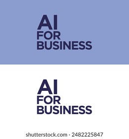 Uso creativo del diseño del logotipo de AI para los negocios.