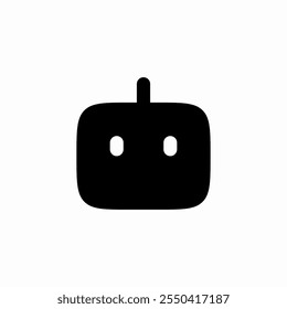 ai chat bot symbol zeichen vektor