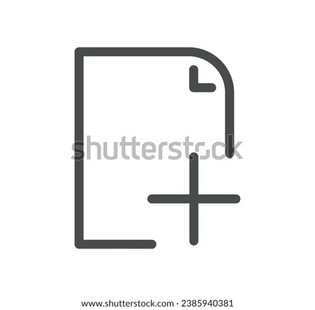Ai chat bot related icon outline and linear vector.