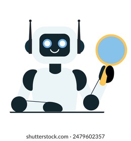 Ai chat bot searching information.