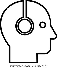 AI Chatbot Assistant Icon Flat and Outline Vector Symbols for Artificial Intelligence Virtual Assistant Customer Support Automation Robot Help Desk Isolated