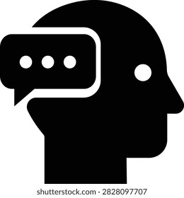 AI Chatbot Assistant Icon Flat and Outline Vector Symbols for Artificial Intelligence Virtual Assistant Customer Support Automation Robot Help Desk Isolated