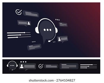 AI Chatbot Customer Support and Smart Virtual Assistant Interface