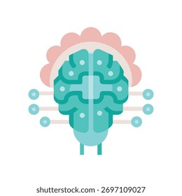 conceito ai de holograma gerador de cérebro mecânico