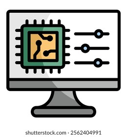 Ai Control Icon Element For Design