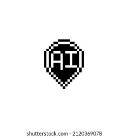 Diseño de logotipo de letras creativas de IA a la venta en un diseño profesional de alta calidad que se imprimirá en cualquier medio impreso