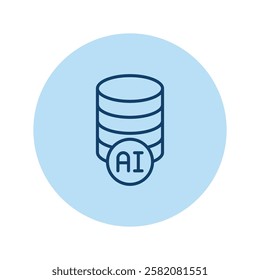 Ai Databas pentaglow , vector, pixel perfect, illustrator file 