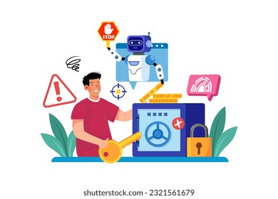 AI detects financial fraud and prevents it.