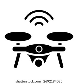 AI Drone Icon-Element für Design