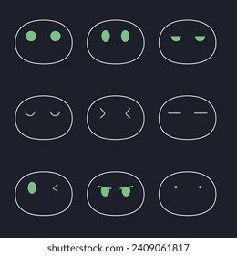 Un robot emoticono de IA expresa emociones de manera única. Con un diseño inmersivo, forja lazos emocionales atractivos entre los seres humanos y la tecnología