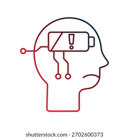 Icono de error con fondo blanco Vector ilustración de stock