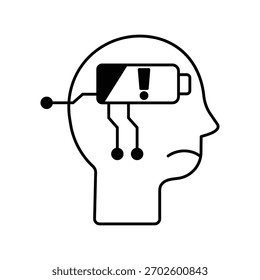 Icono de error con fondo blanco Vector ilustración de stock
