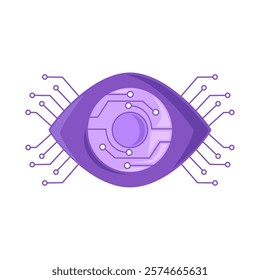 ai eyeball circuit tech isolated design