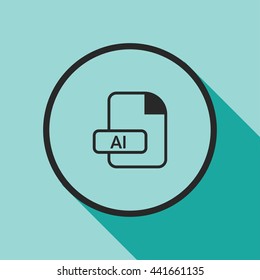 ai file format icon