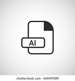 ai file format icon