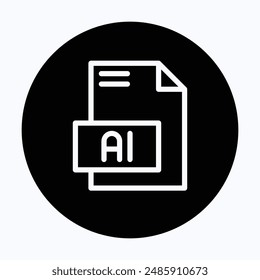 VECTOR de formato de archivo AI, 