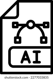 Ai file Vector Icon Design Illustration