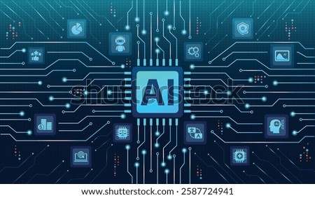 Ai generate concept. Artificial Intelligence Content Generator tool. AI assistant for graphic design, translate language, health, law, finance, chat bot, generate images, write code and advertising.