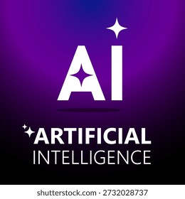 AI generar concepto de icono . Tecnología de inteligencia artificial y concepto de aprendizaje automático. Símbolo de Generar para aplicación y Web. Ilustración vectorial.