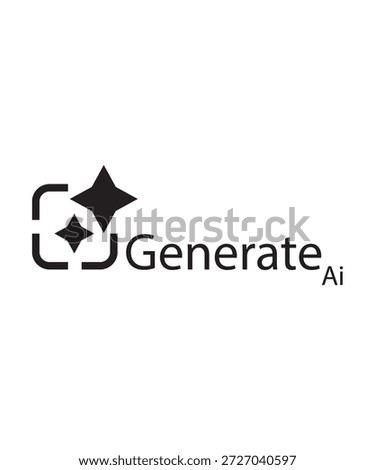 AI generate icon, vector best flat icon.