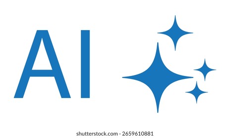 Icono generado por IA. La inteligencia artificial genera un conjunto de Vectores de iconos. BOTÓN de símbolo de Instrucción de comando AI. 